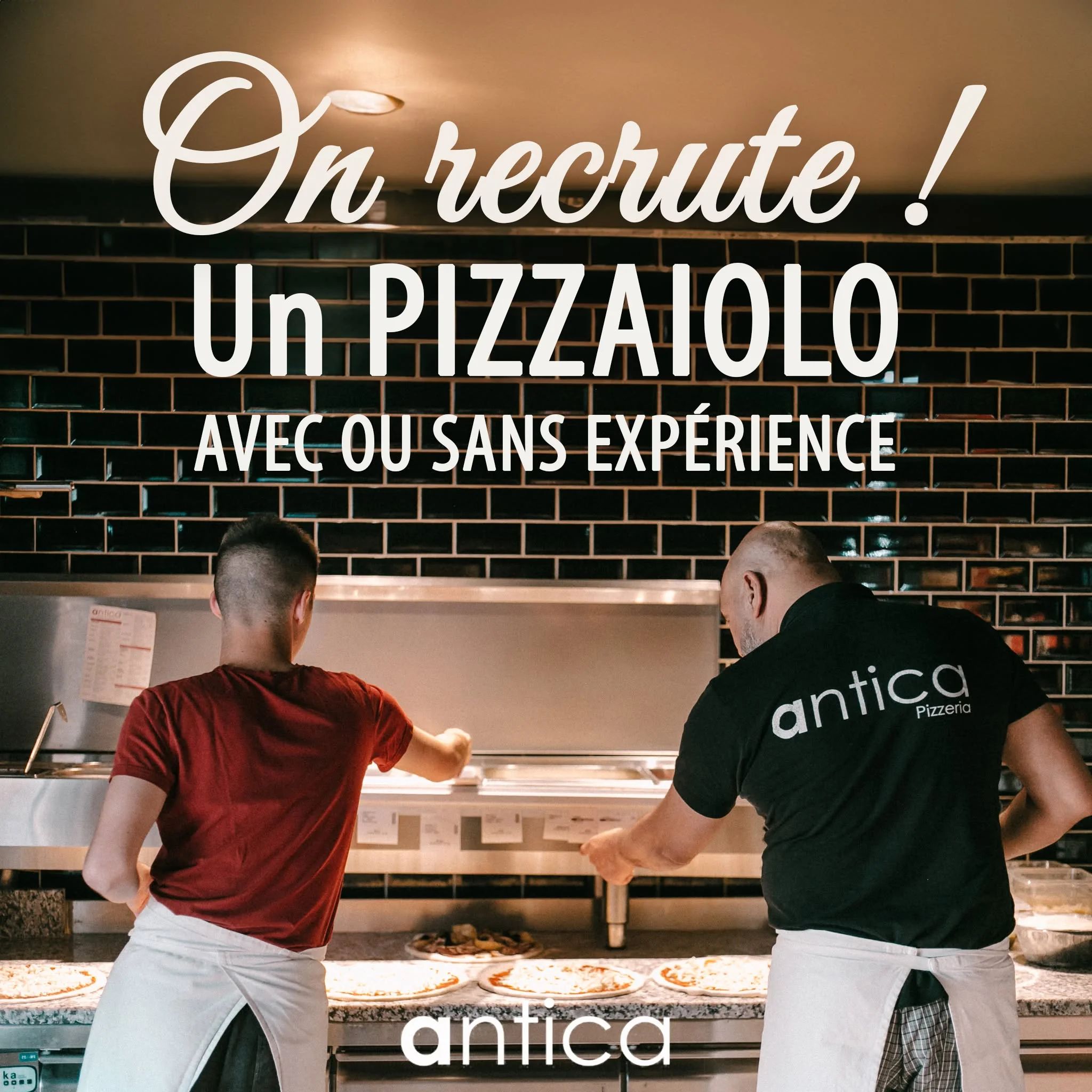 On recrute un pizzaiolo